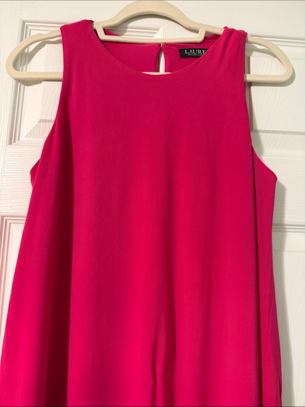 Lauren Ralph Lauren Hot Pink Sleeveless dress - Picture 3 of 4